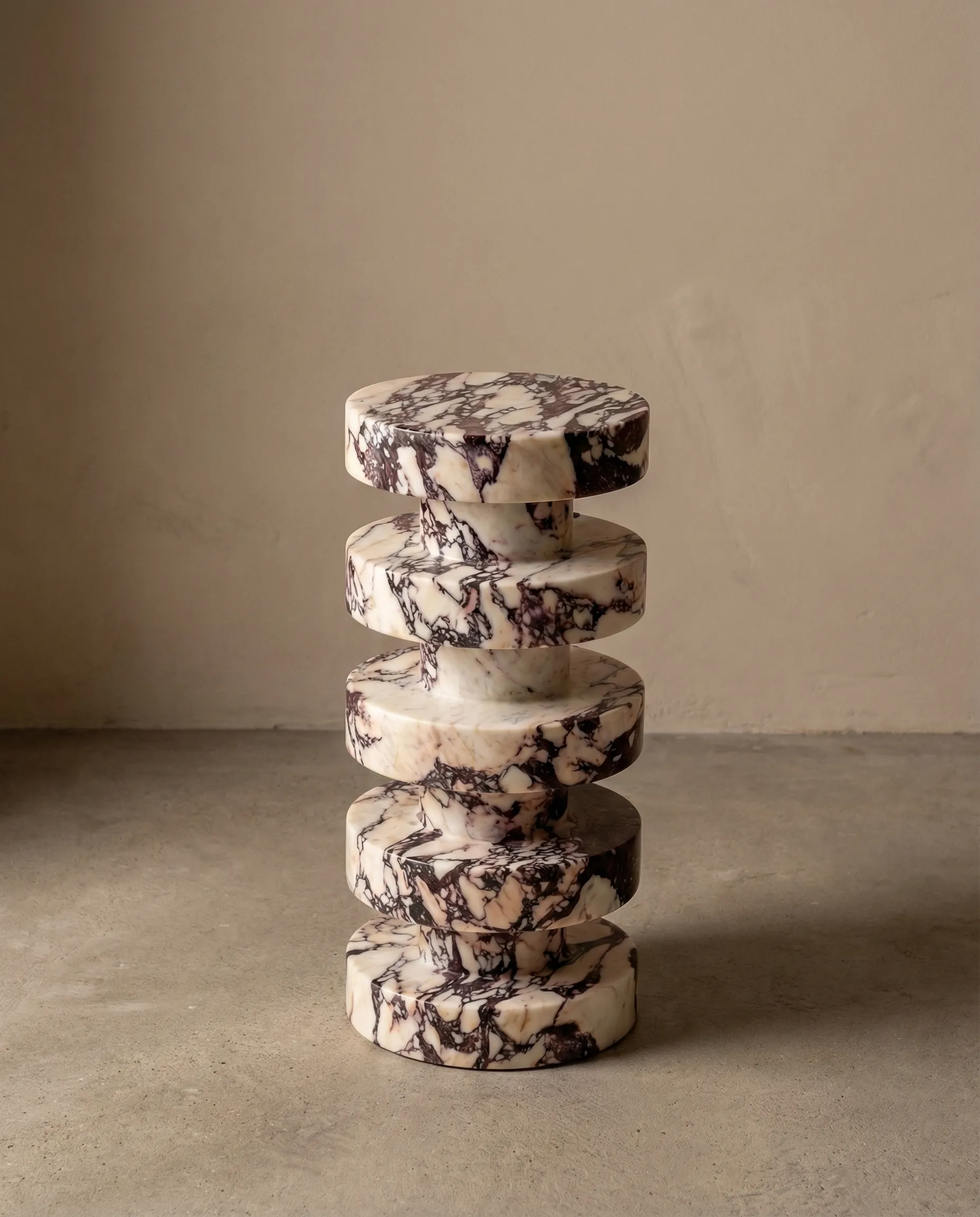 Vertebra marble surface detail